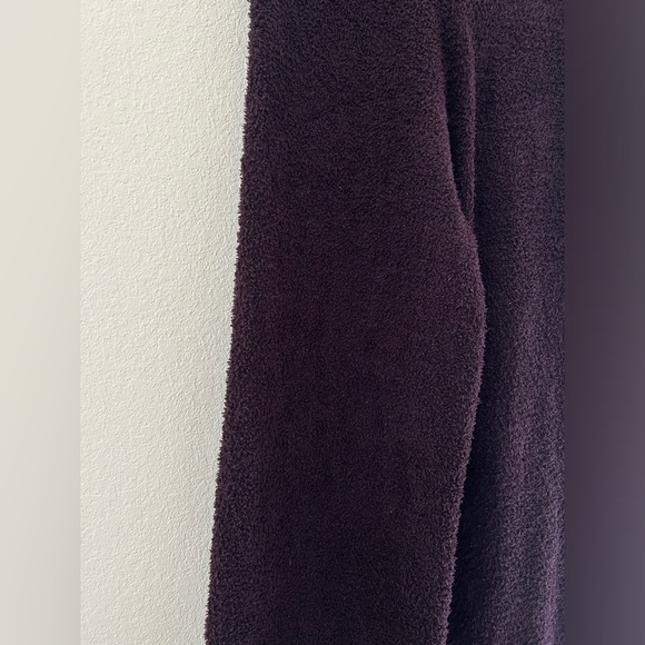 Victoria's Secret Sherpa Wide Leg Sweatpant Brown High Rise Preppy Size XS Comfy - Picture 6 of 9